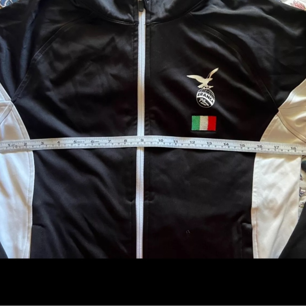 Fernet-Branca Track Jacket, Black/White, Size S or L, EUC, Hard to Find - Picture 7 of 8